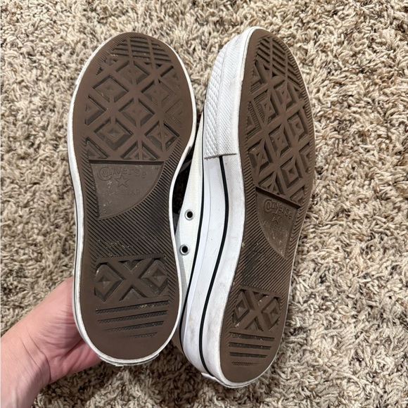 Converse Classic White Canvas Sneakers - Picture 3 of 5